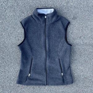 Vtg 1996 Patagonia Synchilla Fleece Vest USA Made Grey W778F Gorpcore (S)
